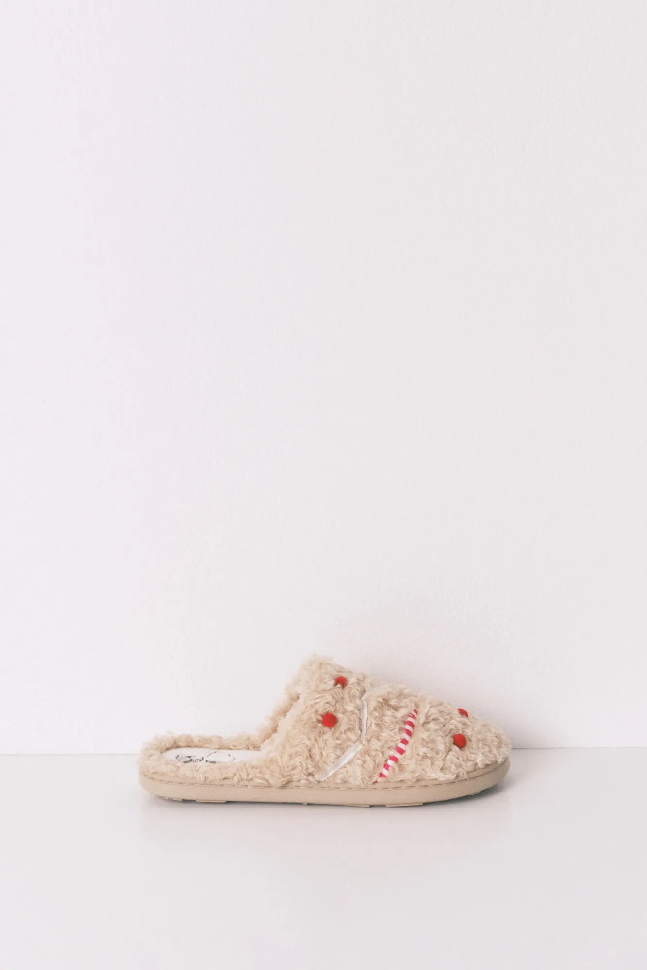 Women Secret_Sand_Beige Snoopy Faux Shearling Slippers_4992584_38_04
