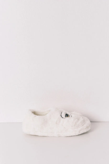 Women Secret_Ivory_White "Hedwig" 3D Slippers_4992585_96_05
