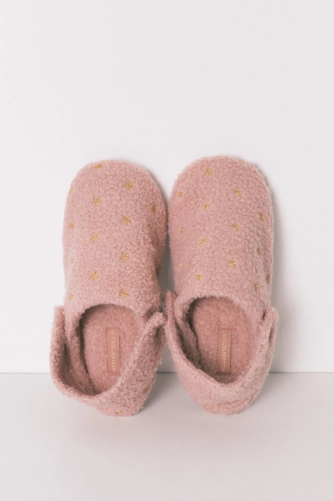 Women Secret_Pink_Pink Glitter Faux Shearling Slippers_4992587_70_01