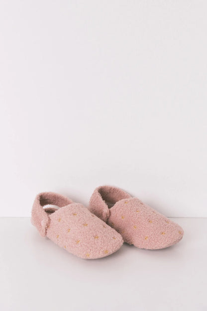 Women Secret_Pink_Pink Glitter Faux Shearling Slippers_4992587_70_02