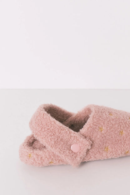 Women Secret_Pink_Pink Glitter Faux Shearling Slippers_4992587_70_04
