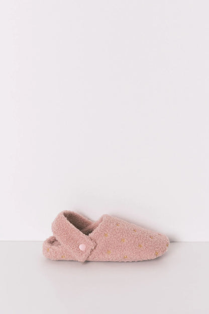 Women Secret_Pink_Pink Glitter Faux Shearling Slippers_4992587_70_05