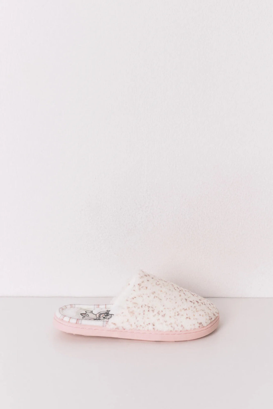 Women Secret_Pink_Stitch Pink Faux Shearling Slippers_4992595_71_02