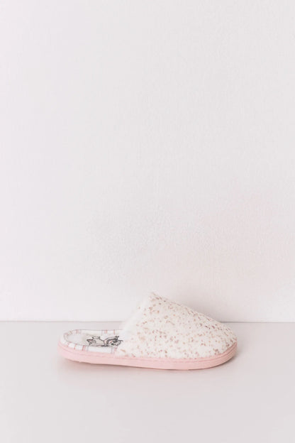 Women Secret_Pink_Stitch Pink Faux Shearling Slippers_4992595_71_02