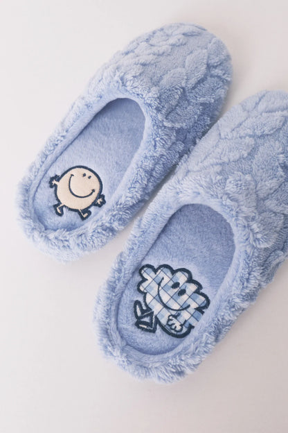 Women Secret_Medium Blue_Smileyworld¨ Slippers and Eye Mask Pack_4992598_14_03