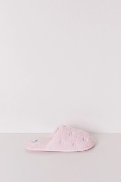Women Secret_Pink_Faux Shearling Snoopy Slippers_4993684_70_05