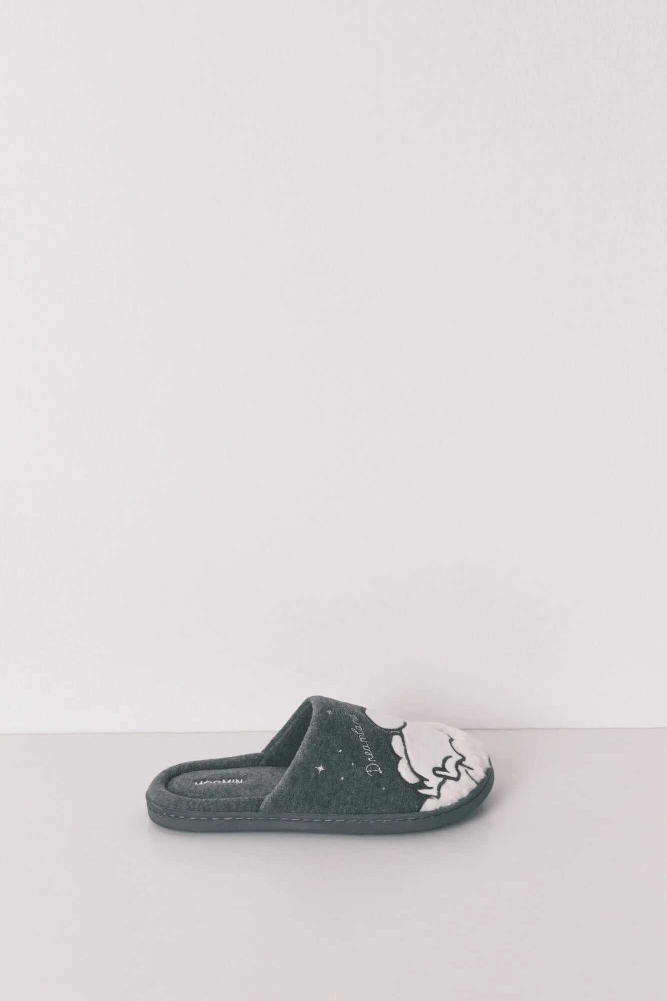 Women Secret_Charcoal Grey_Grey Faux Shearling Slippers Moomin_4993701_40_04