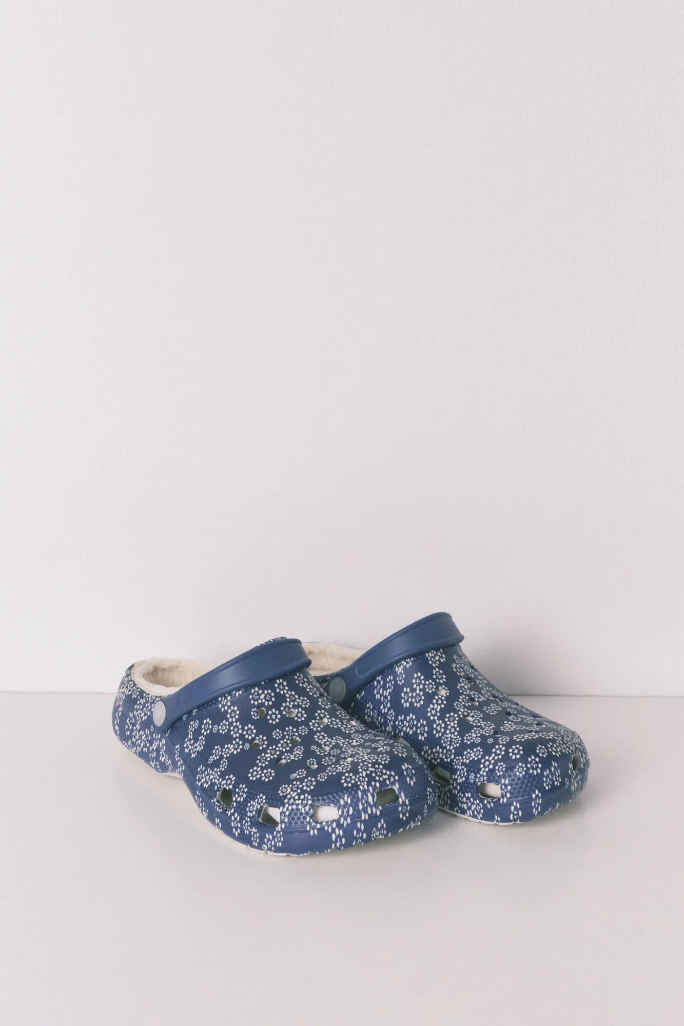 Women Secret_Blue Print_Floral Lined Clog Slippers_4993702_19_04