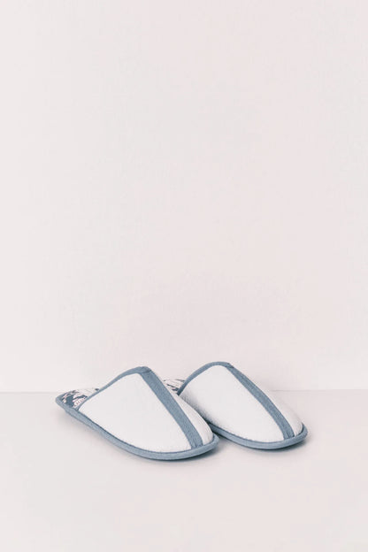 Women Secret_Light Blue_Blue Printed Slippers_4993708_17_03