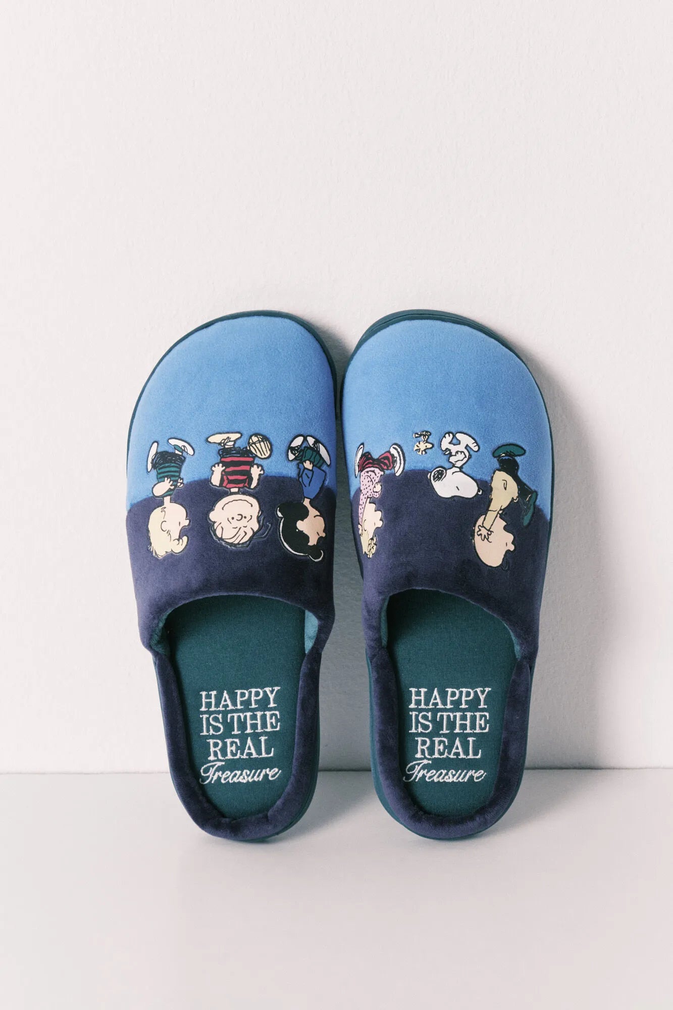 Women Secret Blue Print Women Slippers Snoopy &amp; C’a SKU: 4993717_19 Image 01