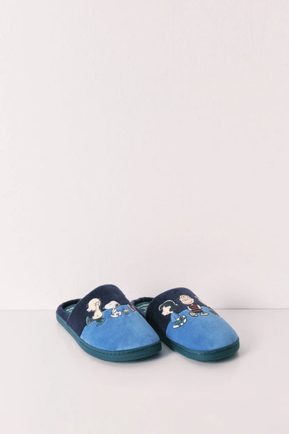 Women Secret Blue Print Women Slippers Snoopy &amp; C’a SKU: 4993717_19 Image 04