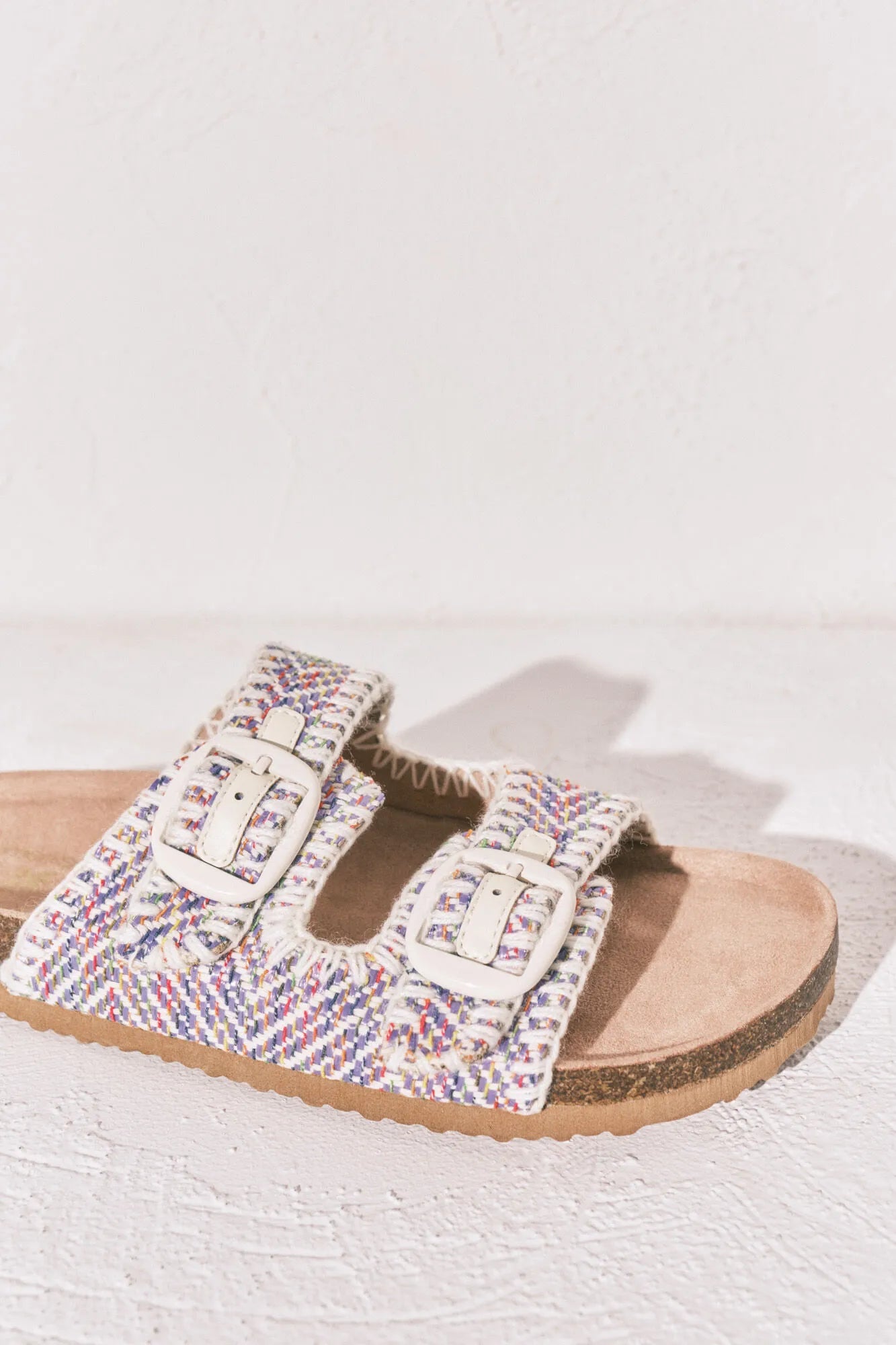 Women Secret Multicoloured Women Topstitched Strap Sandal SKU: 4993719_98 Image 02
