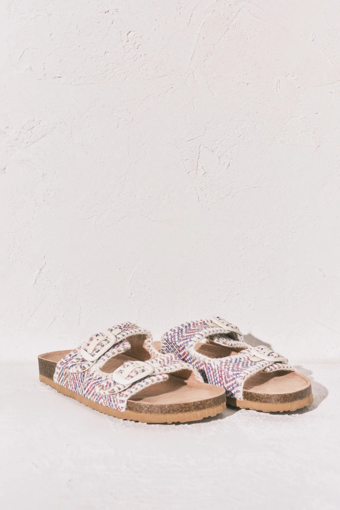 Women Secret Multicoloured Women Topstitched Strap Sandal SKU: 4993719_98 Image 03
