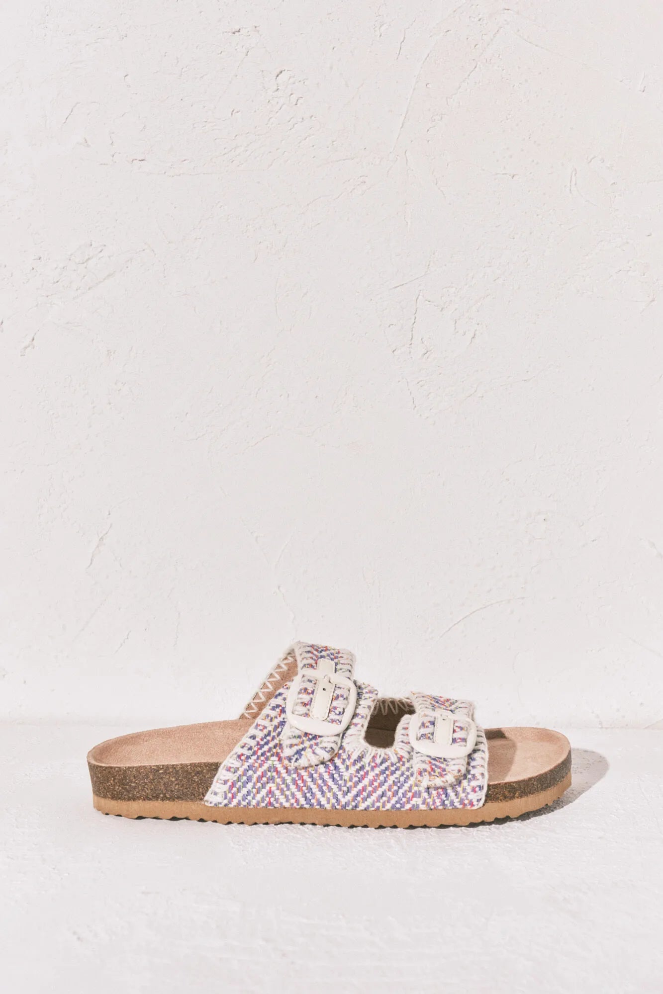 Women Secret Multicoloured Women Topstitched Strap Sandal SKU: 4993719_98 Image 05