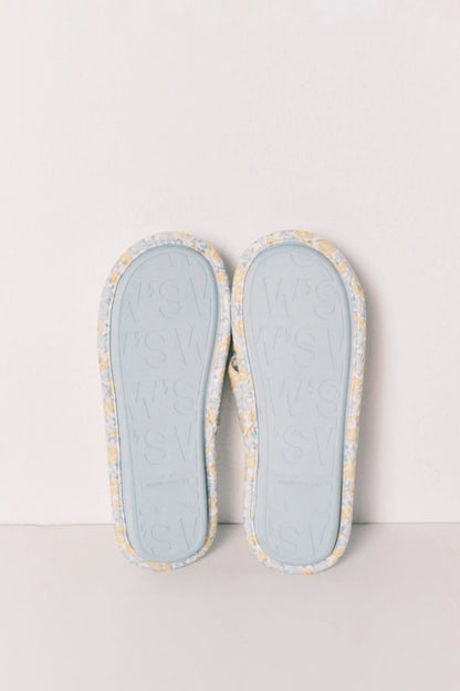 Women Secret Yellow Print Women Floral Knot Slippers SKU: 4993720_09 Image 03