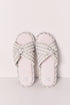 Women Secret Pink Women Plaid Knot Slippers SKU: 4993721_73 Image 01