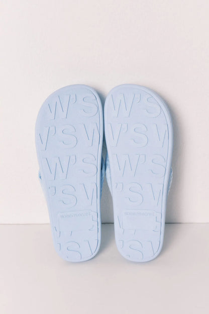 Women Secret Medium Blue Women Blue Volume Tie Slippers SKU: 4993730_13 Image 03