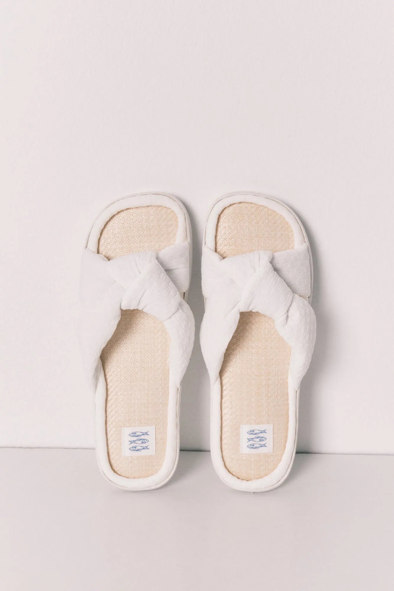 Women Secret Ivory Women Knot And Raffia Sandals SKU: 4993732_96 Image 01