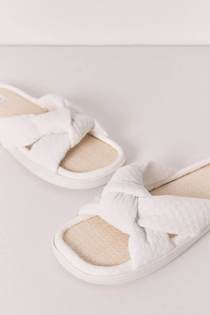 Women Secret Ivory Women Knot And Raffia Sandals SKU: 4993732_96 Image 05