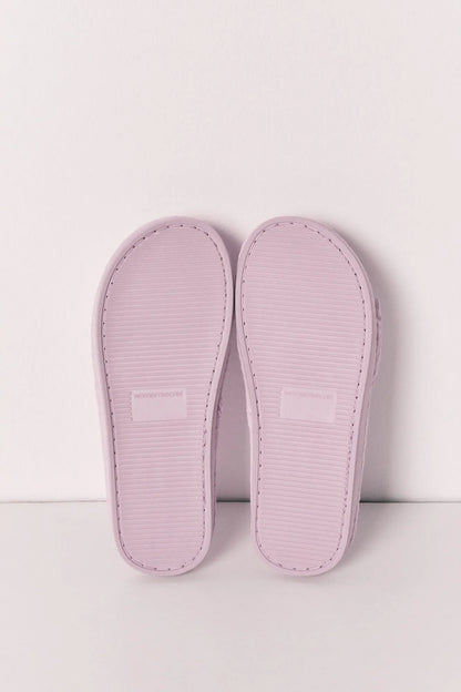 Women Secret Green Women Smileyworld¨ Knot Slippers SKU: 4993739_22 Image 03
