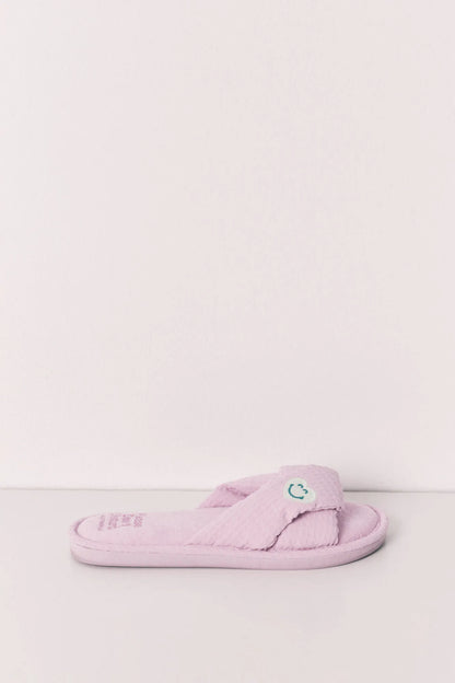 Women Secret Green Women Smileyworld¨ Knot Slippers SKU: 4993739_22 Image 06