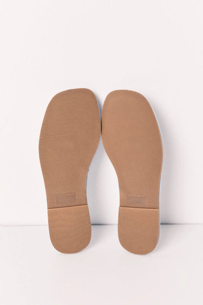 Women Secret Light Blue Women Light Blue Satin-Finish Slippers SKU: 4994417_16 Image 04
