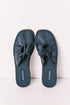 Women Secret Green Women Blue Satin-Finish Slippers SKU: 4994418_24 Image 01