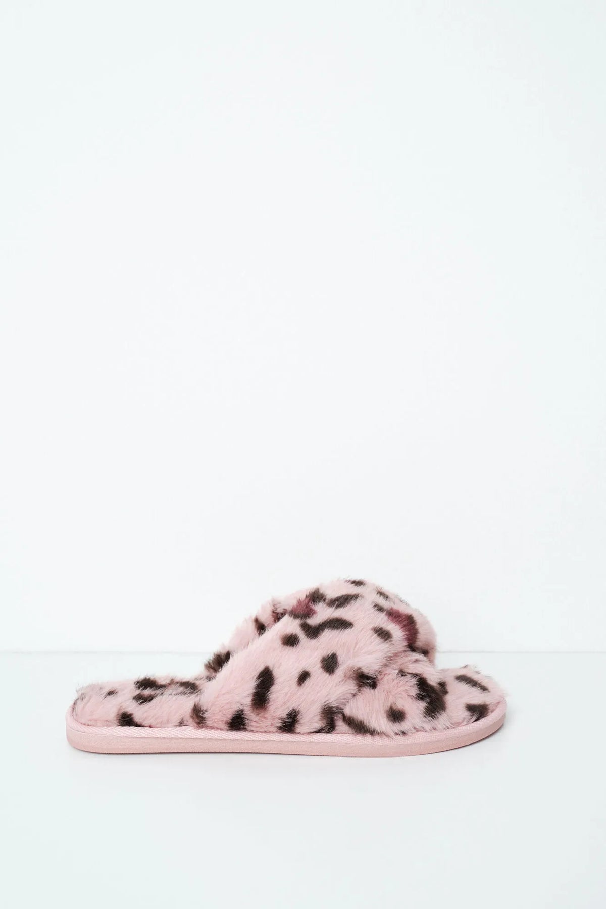 Women Secret Multicoloured Women Leopard Plush Slippers SKU: 4994434_98 Image 03