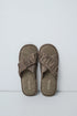 Women Secret Medium Khaki Women Animal Print Slippers Travel Pack SKU: 4994435_92 Image 01