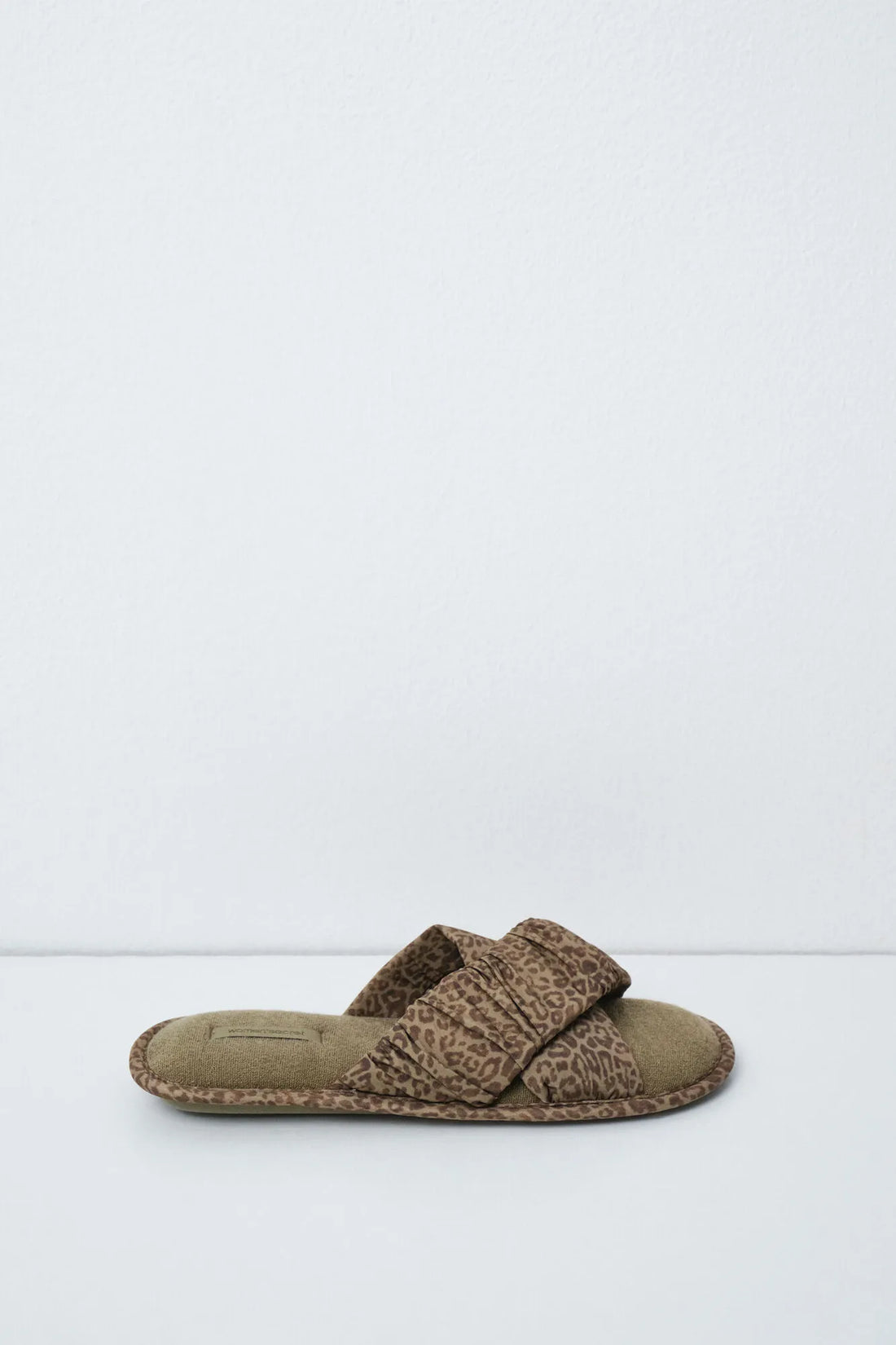 Women Secret Medium Khaki Women Animal Print Slippers Travel Pack SKU: 4994435_92 Image 02