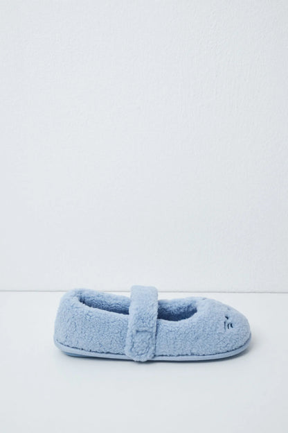 Women Secret Dark Blue Women Hello Kitty Ballerina Slippers SKU: 4994436_11 Image 04