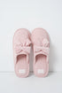 Women Secret Pink Women Pink Velvet Bow Slippers SKU: 4994439_71 Image 01