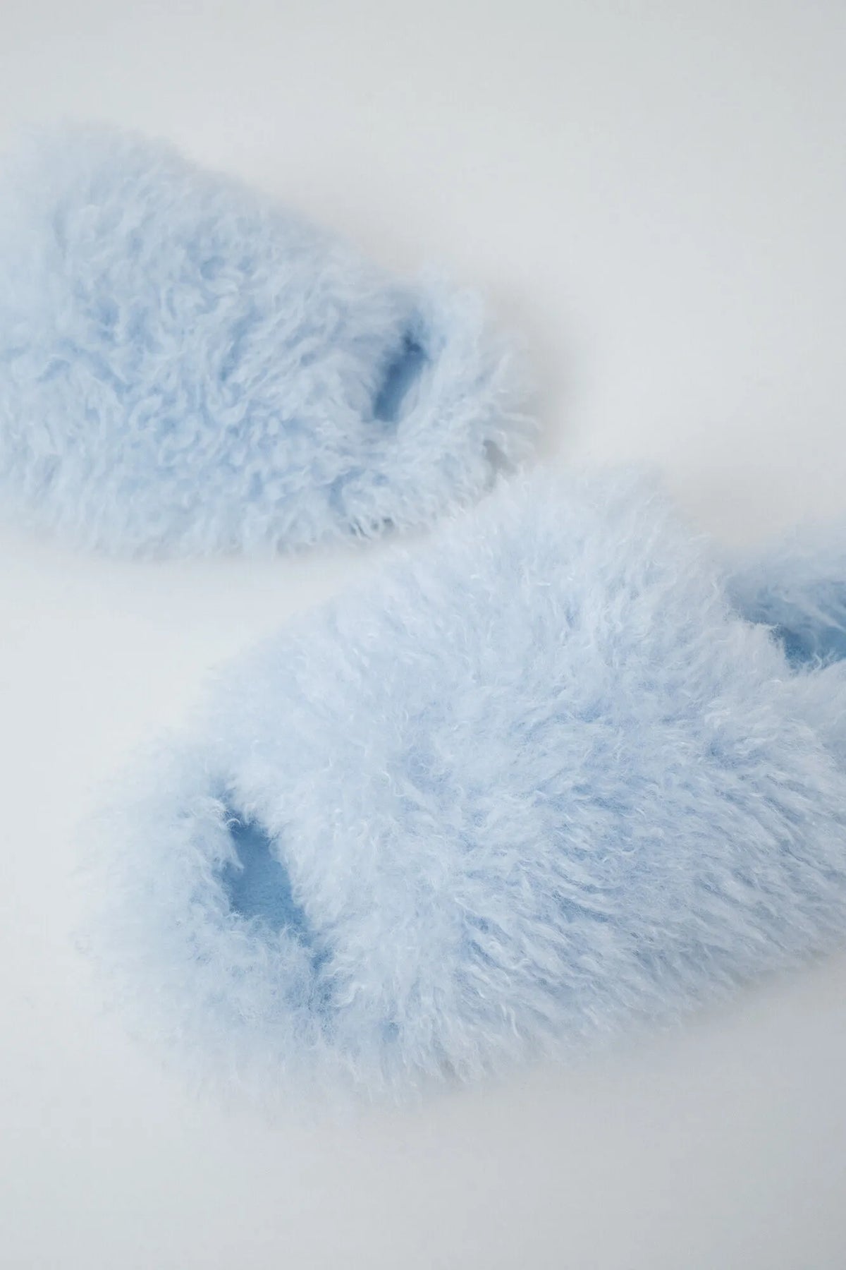 Women Secret Light Blue Women Blue Plush Slippers SKU: 4994441_17 Image 03