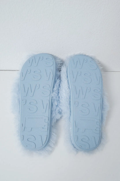 Women Secret Light Blue Women Blue Plush Slippers SKU: 4994441_17 Image 04