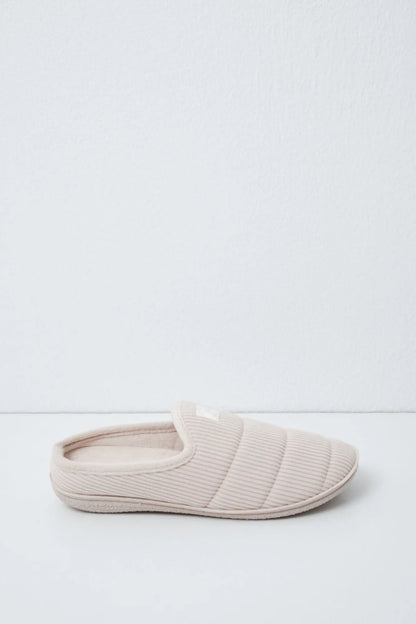 Women Secret Sand Women Beige Padded Sole Slippers SKU: 4994444_38 Image 04