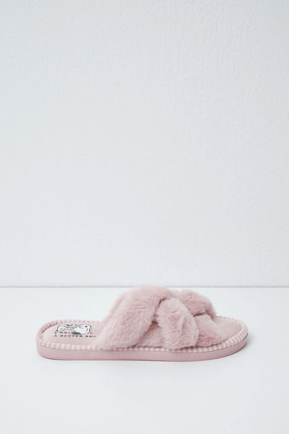 Women Secret Pink Women Pink Plush Snoopy Slippers SKU: 4994455_70 Image 04