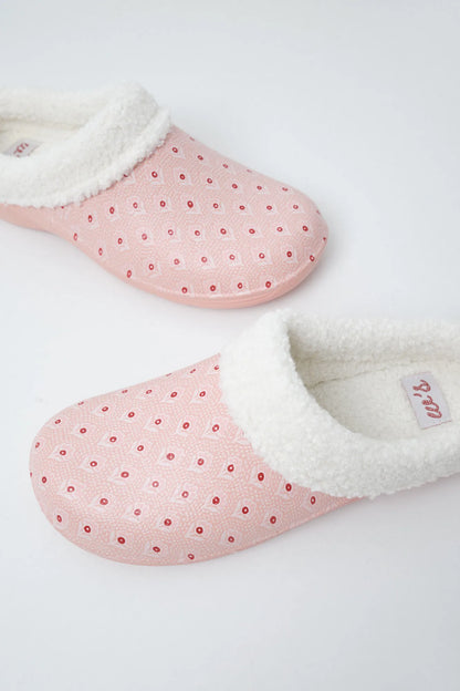 Women Secret Green Women Lined Clog Slippers SKU: 4994458_23 Image 02