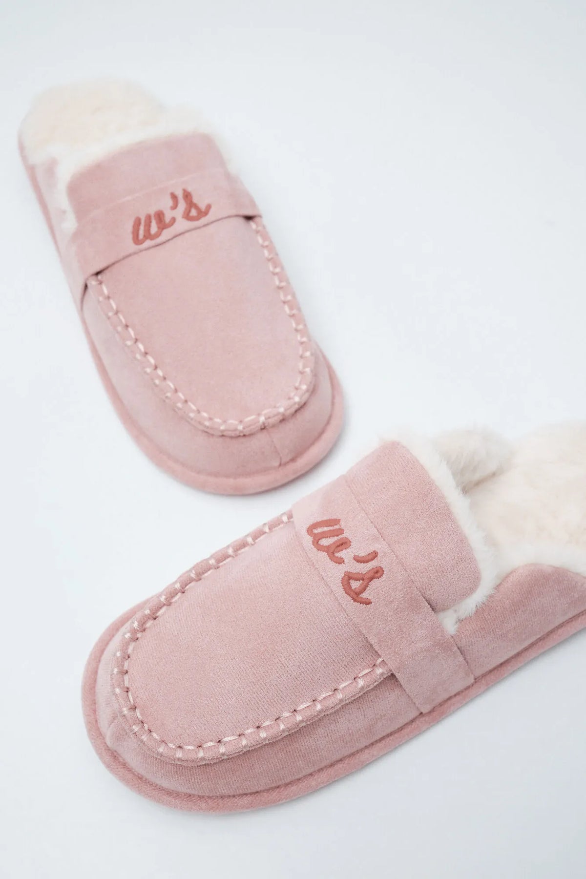 Women Secret Pink Women Pink Lined Loafer Slippers SKU: 4994461_70 Image 02