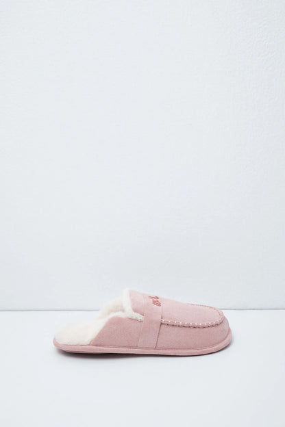 Women Secret Pink Women Pink Lined Loafer Slippers SKU: 4994461_70 Image 04