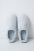 Women Secret Medium Blue Women Blue Faux Fur Slippers SKU: 4994515_14 Image 01