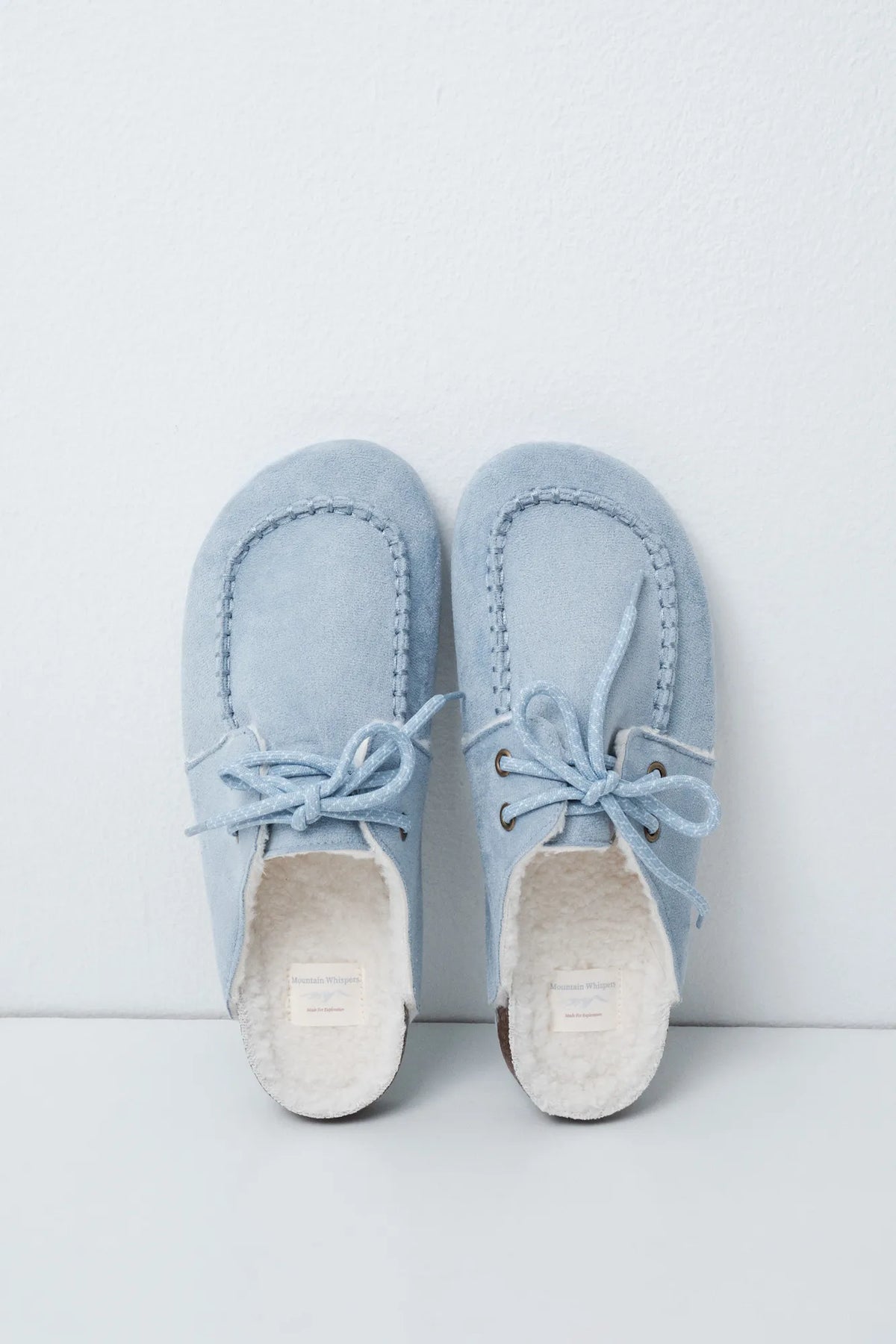 Women Secret Medium Blue Women Blue Lined Loafer Slippers SKU: 4994528_14 Image 01
