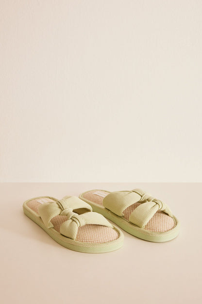 Green Knot House Shoe_03