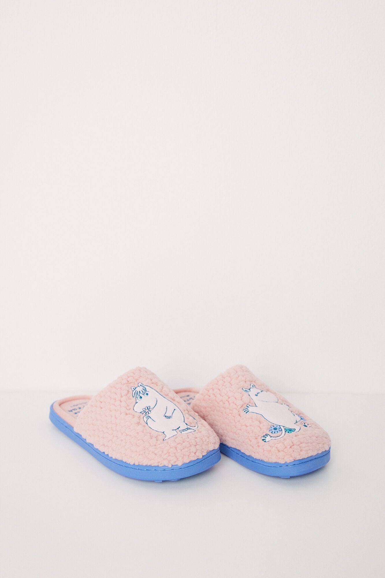 Moomin Pink Texture House Shoe_04