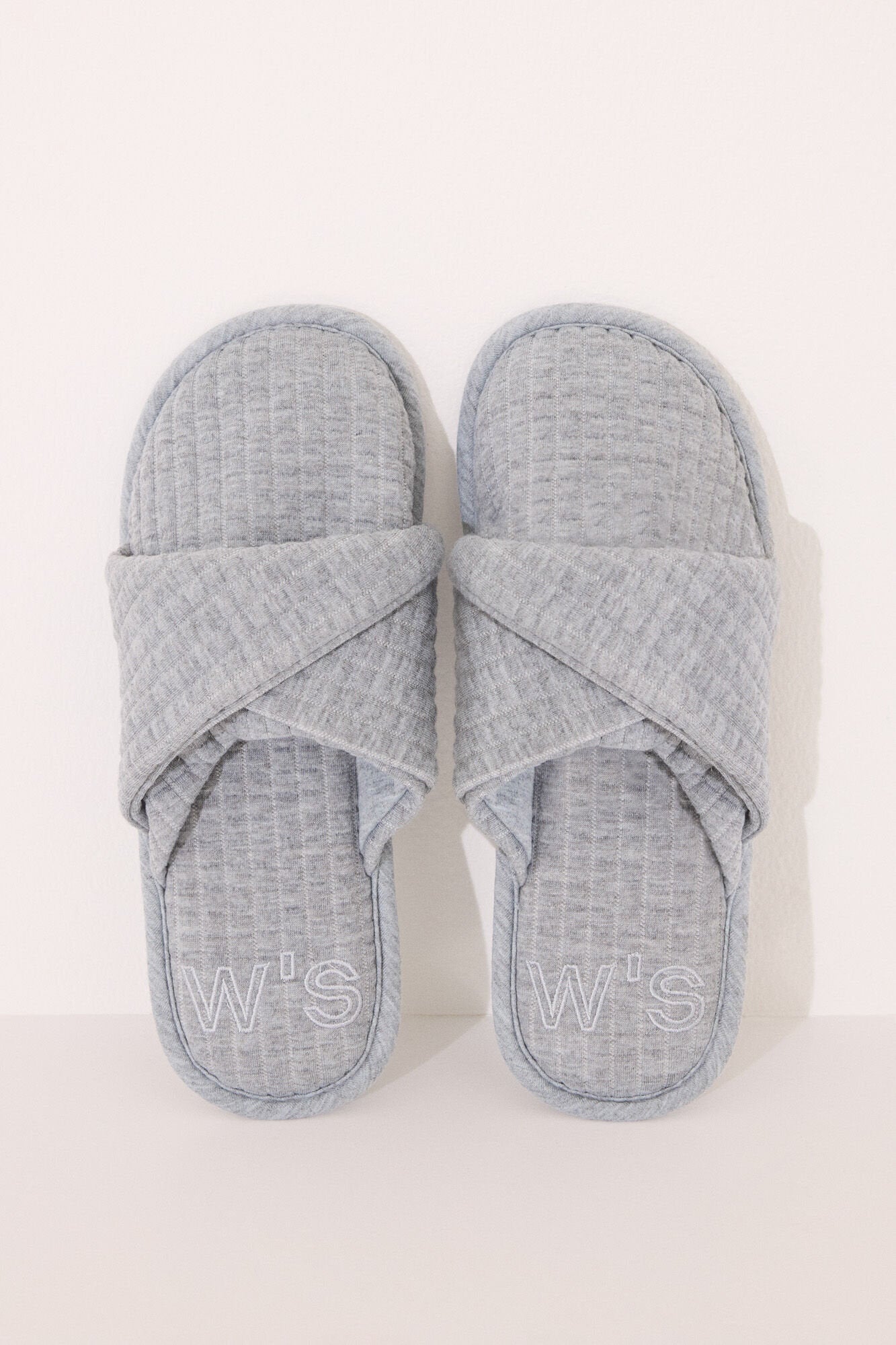 Women Secret_Grey Padded Slippers_4999699_48_02