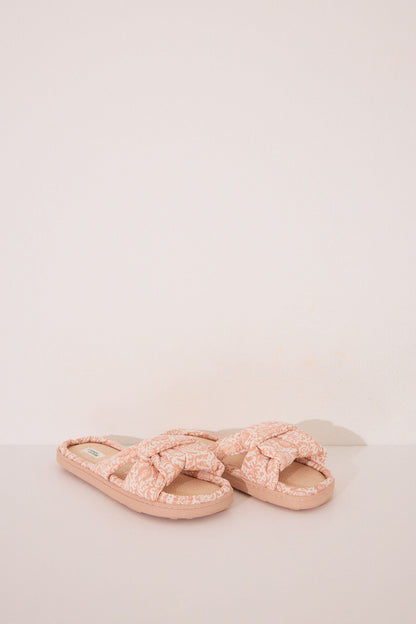 Women Secret_Orange Peach Raffia Knotted Upper Slippers_4999705_67_02