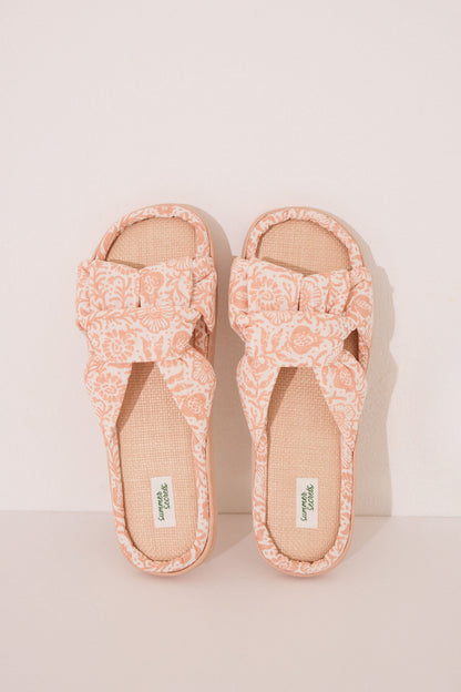 Women Secret_Orange Peach Raffia Knotted Upper Slippers_4999705_67_04