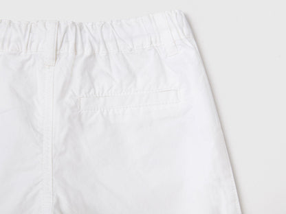 100% Cotton Shorts With Drawstring_4AC7G900O_101_02
