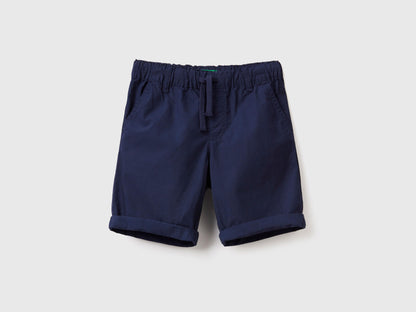 100% Cotton Shorts With Drawstring_4AC7G900O_252_01