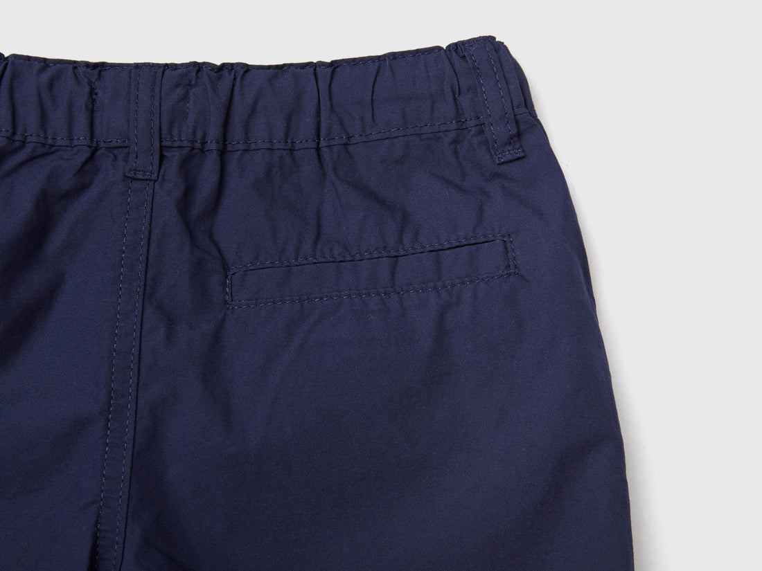 100% Cotton Shorts With Drawstring_4AC7G900O_252_02