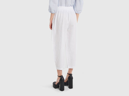 Trousers In Pure Linen_4AGH55AF4_101_02